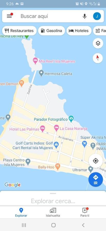 La Casa Naranja Hotel Исла Мухерес Екстериор снимка